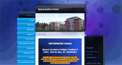 Desktop Screenshot of bdpodlesi.cz